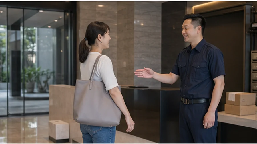 社區大樓保全 大廳